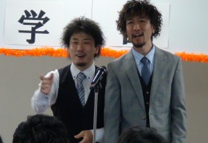漫才大会に先生も参加!