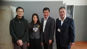 平口先生・サラちゃん・理事長・北出