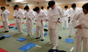 柔道衣に合ってます!