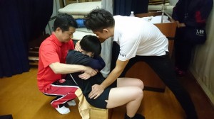 全員施術開始