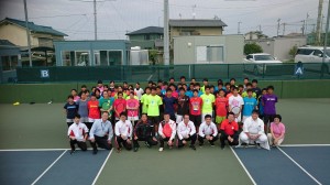相生学院テニス部訪問