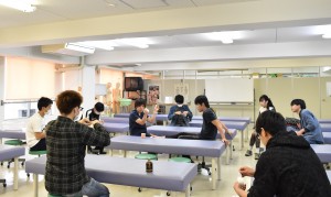 実技中のようす